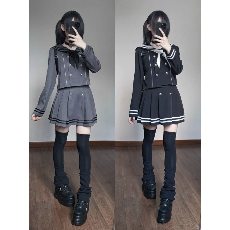 Formal Skirt - Japanische Subkultur Retro Cosplay Kostüm Sailor