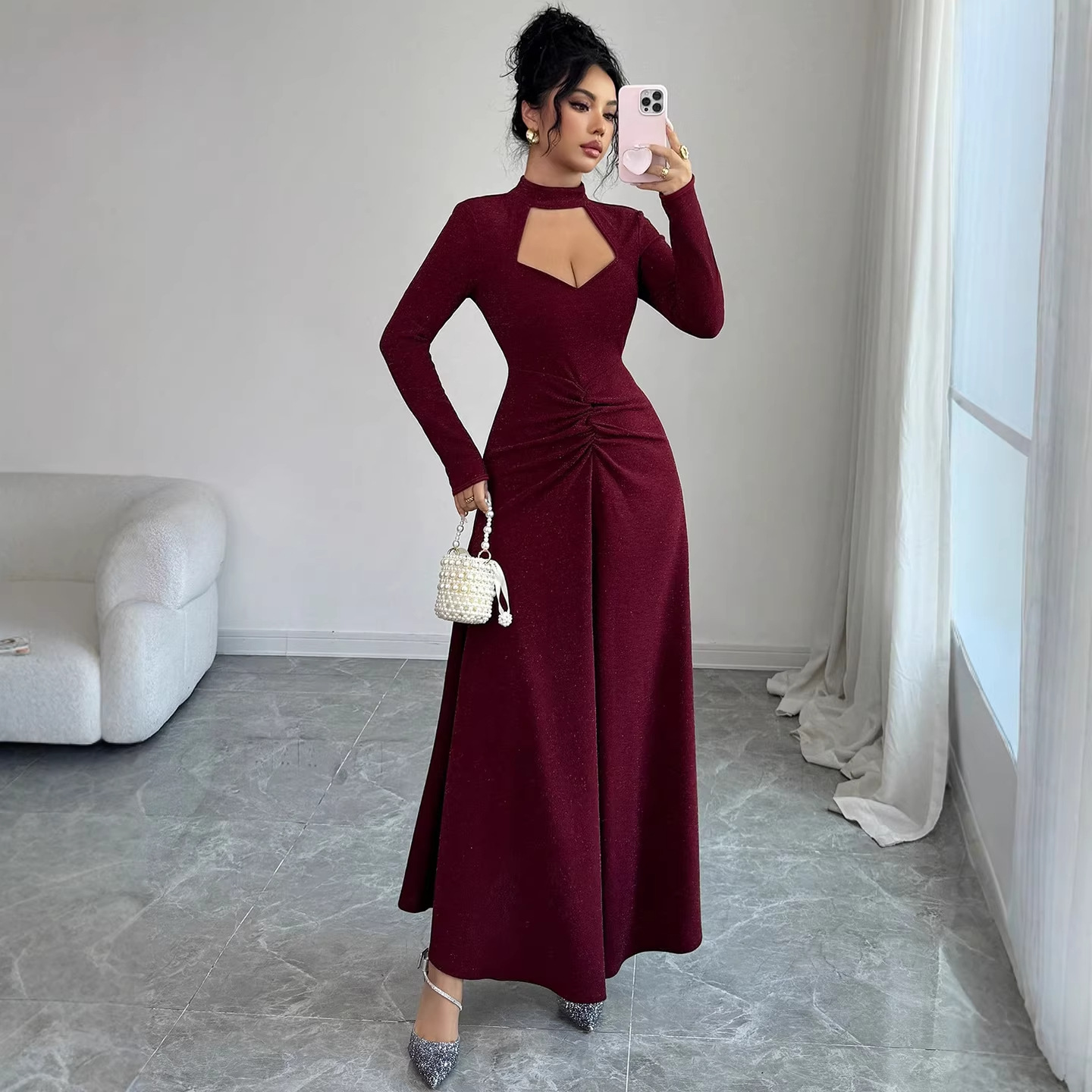 20256 Frühling Sexy Figurbeton – Midi Dress Bewertung und Preis
