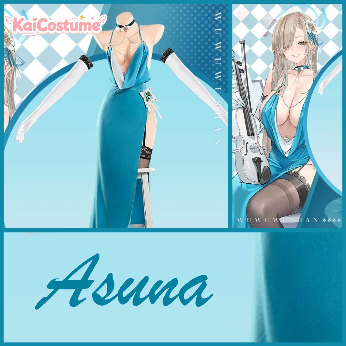 Blue Archive Asuna Abendkleid  – Evening Gown Bewertung und Preis