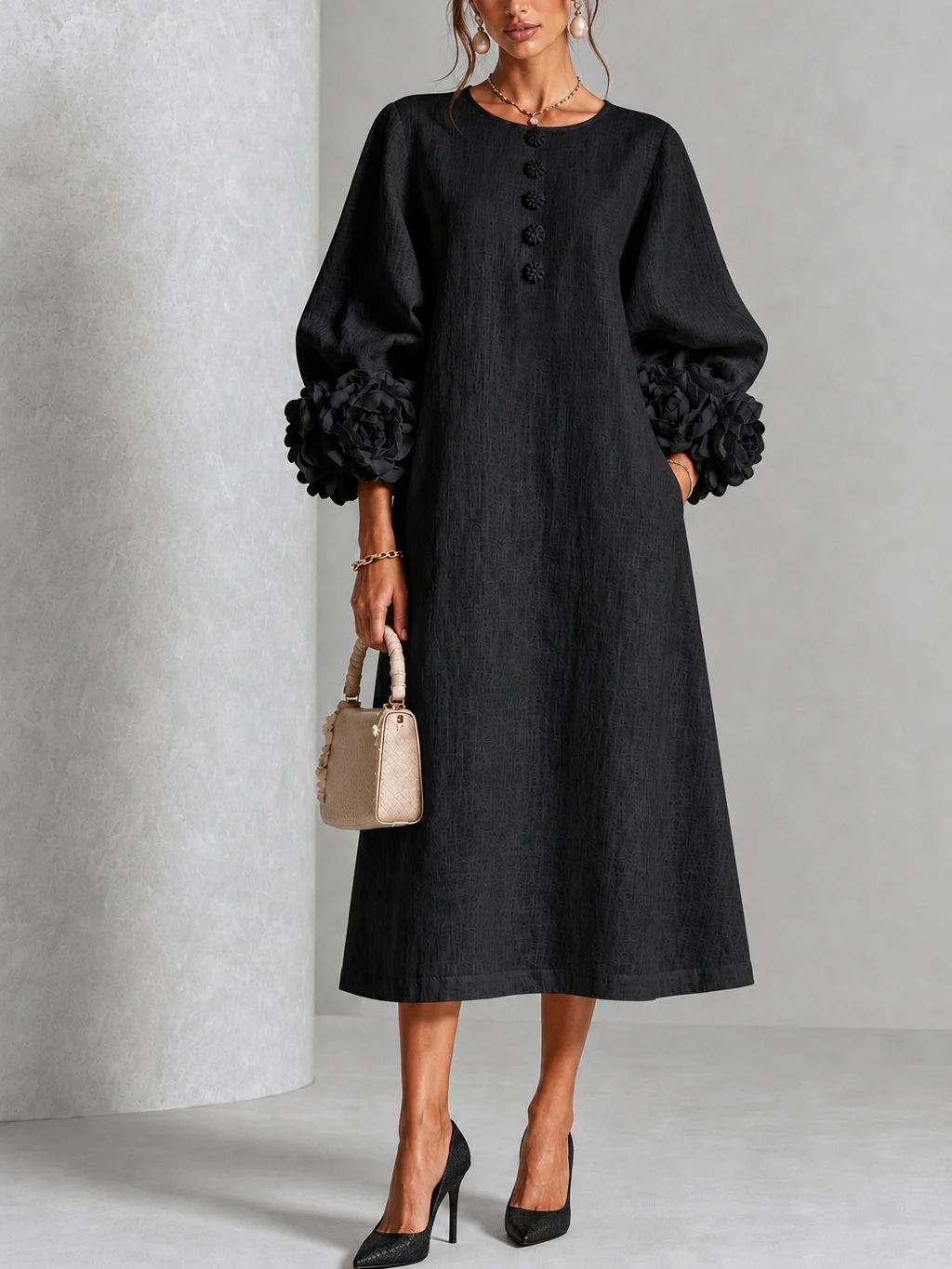Maßanfertigung Elegantes Damen – Midi Dress Bewertung und Preis