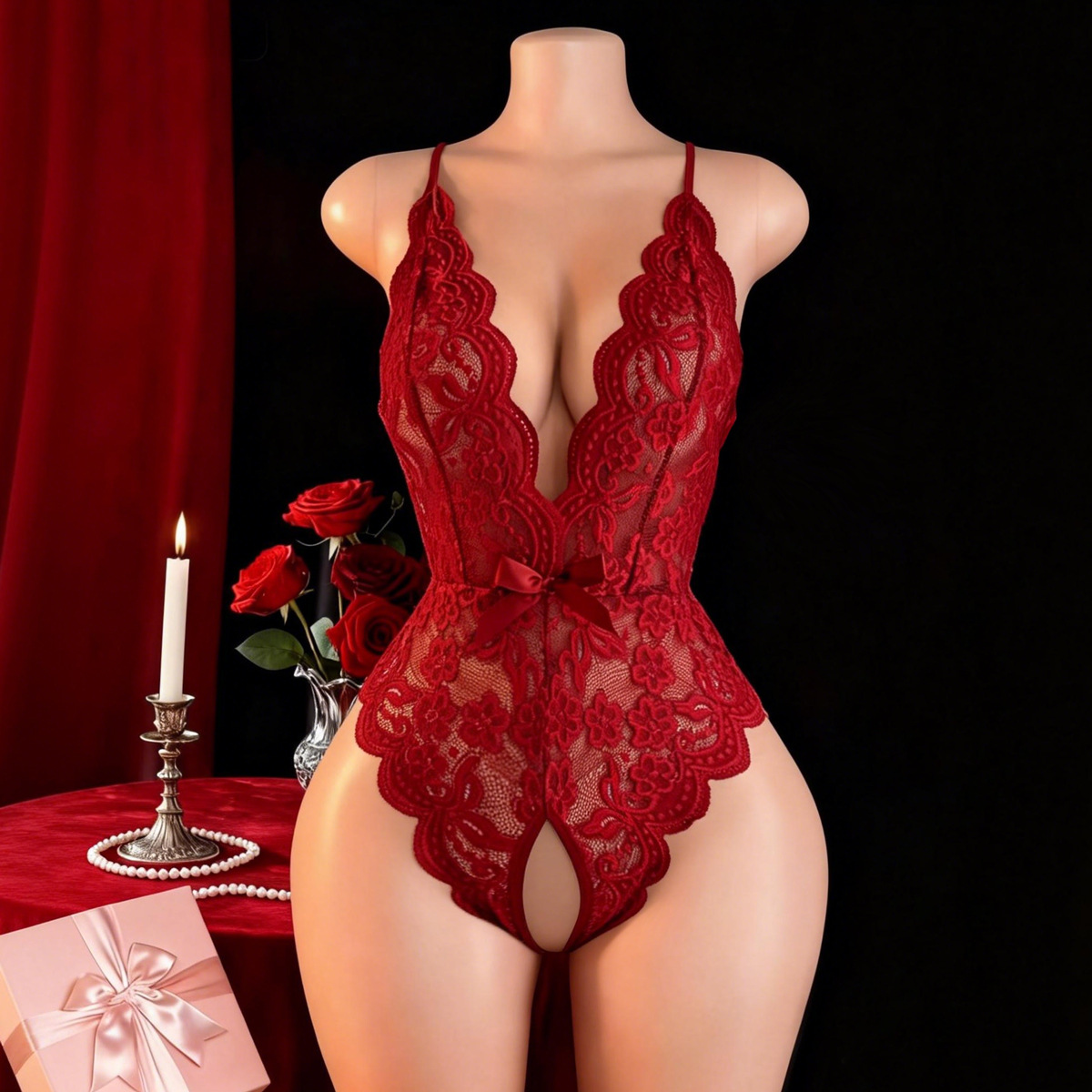 Heiße, sexy Dessous ohne Schri – Lace Dress Bewertung und Preis