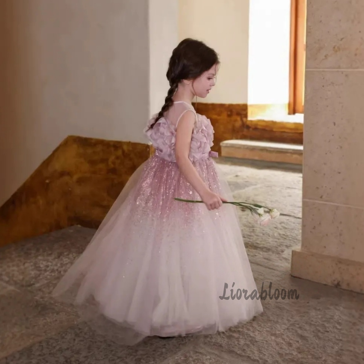 Rosa Wellenförmiges Tüll-Festk – Formal Skirt Bewertung und Preis