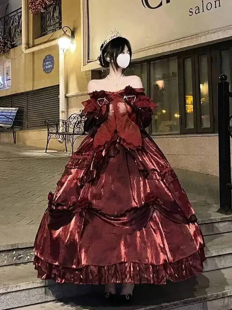 Schönheit Prinzessin Kleid Rot – Formal Skirt Bewertung und Preis