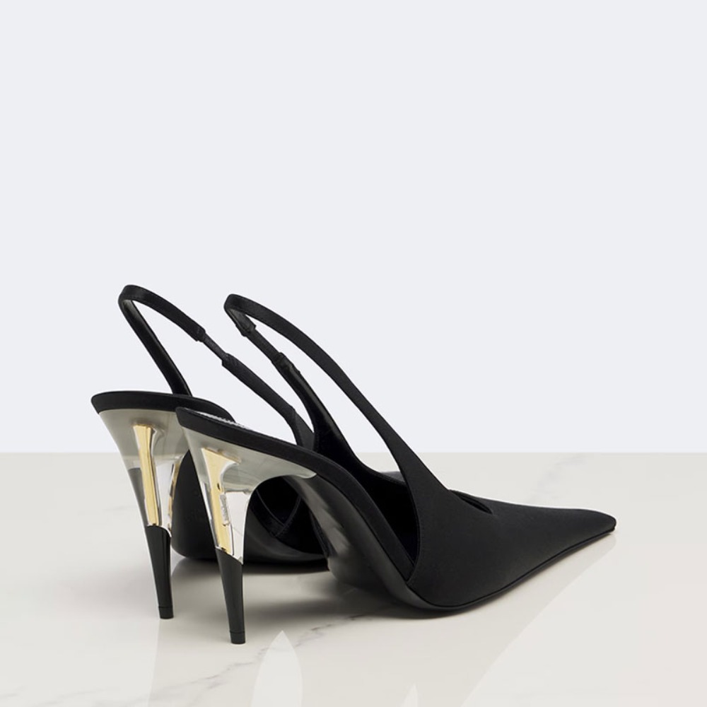 Damen-Satin-Stilettos mit spit – Formal Dress Bewertung und Preis