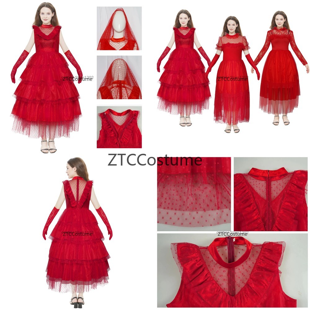 Lydia Deetz Cosplay-Kostüm Got – Evening Gown Bewertung und Preis